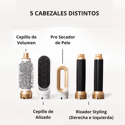 Magic Hair Styler™ 5 en 1- Moldea Tu Cabello Sin Dañarlo ¡¡¡OFERTA 50% DESCUENTO!!!