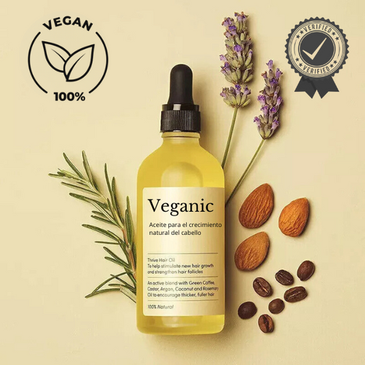 Aceite Natural Veganic - Para Crecimiento del Cabello