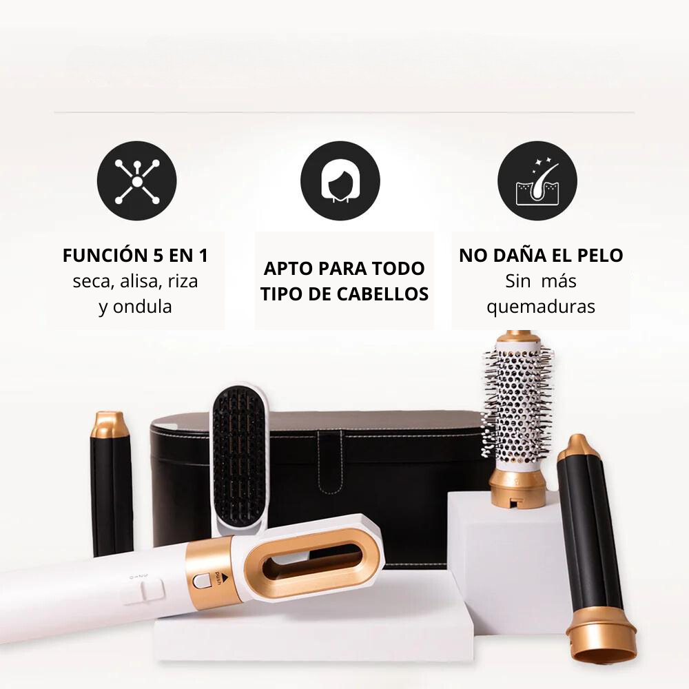 Magic Hair Styler™ 5 en 1- Moldea Tu Cabello Sin Dañarlo ¡¡¡OFERTA 50% DESCUENTO!!!