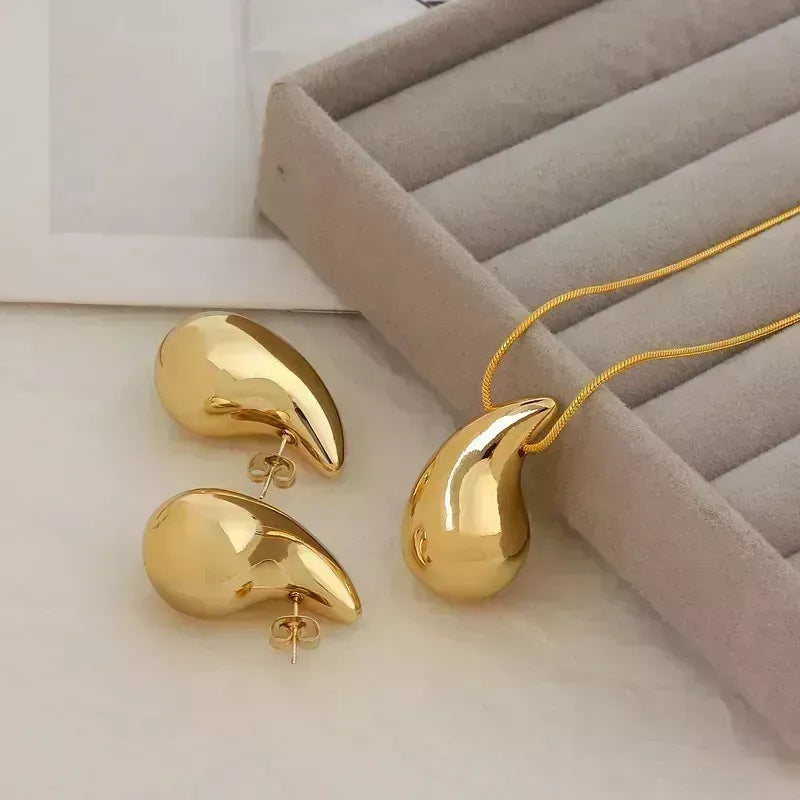 Pendientes Gota Bottega™ + Collar a juego de REGALO 🎁